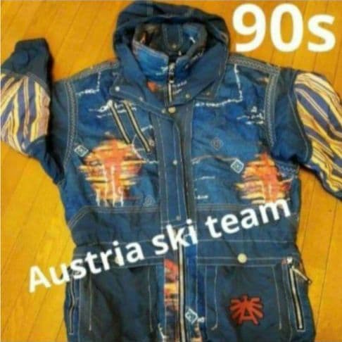 90s アシックス スキーウェア　オーストリアスキーチームモデル　日本製