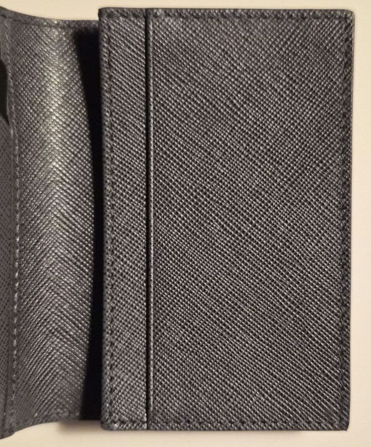 【新品未使用】MONTBLANC モンブラン レザー カードケース グレー