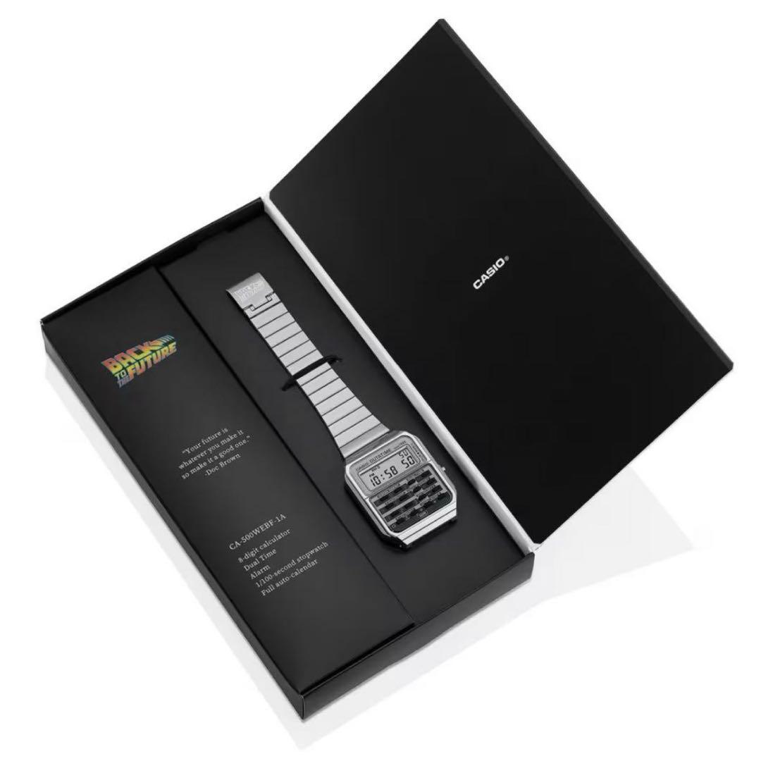 CASIO腕時計 BACK TO THE FUTUREコラボ カシオ　新品