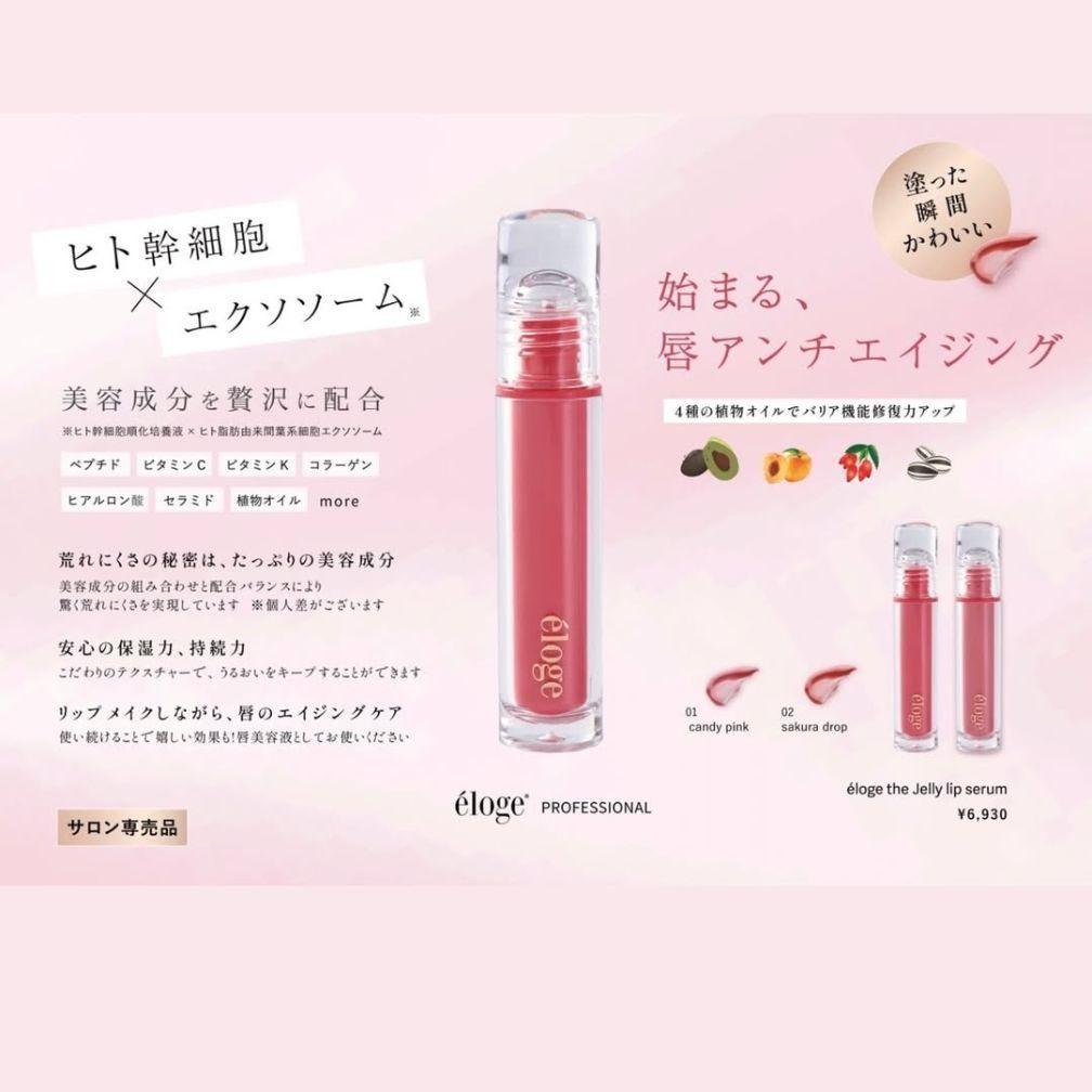 éloge PROFESSIONAL リップグロス 01 02 2本セット
