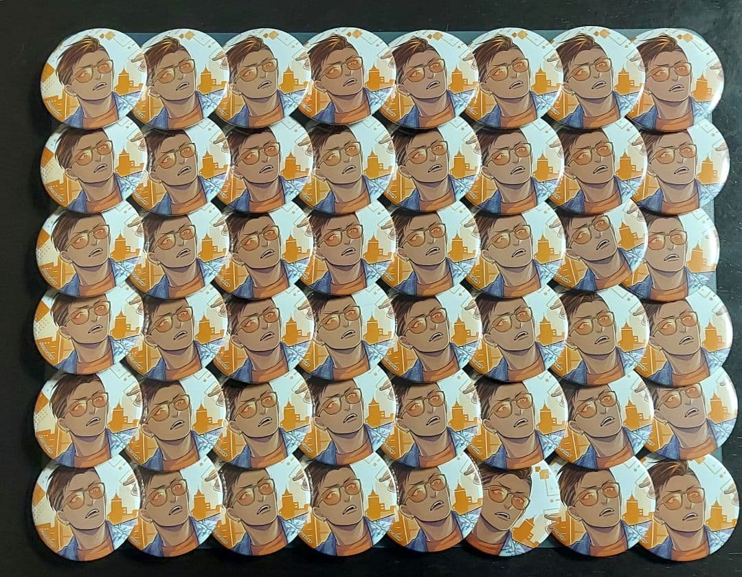 ストグラ2周年 街歩き つぼ浦匠　缶バッジ48個