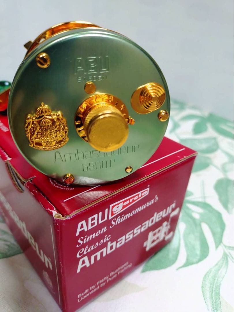 ゆ*読様 アブガルシア アンバサダー6500CDL サイモンシモムラモデル