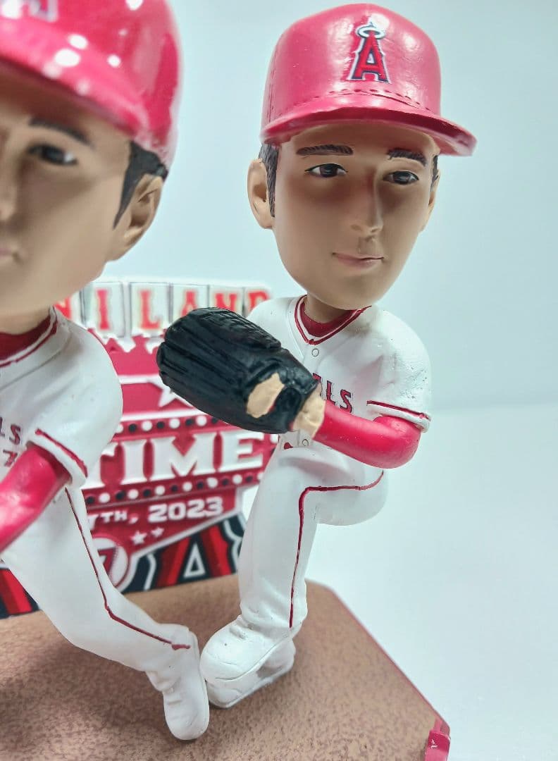 223体限定 大谷翔平 2本塁打 10奪三振　記念 ボブルヘッド バブルヘッド