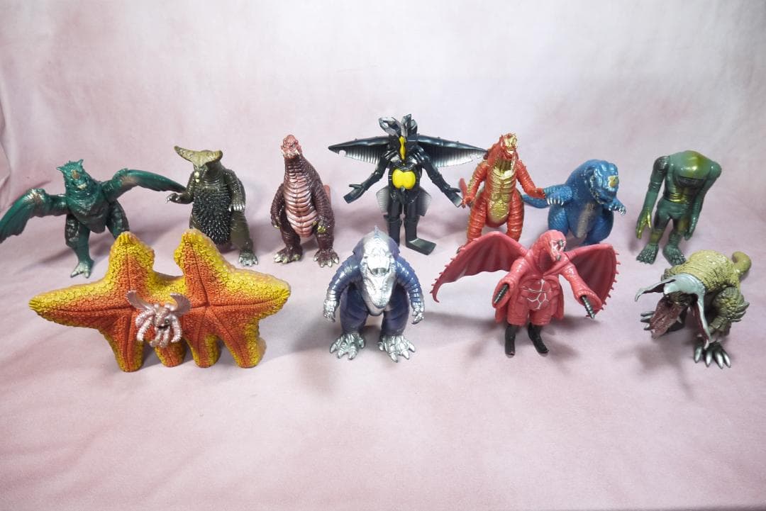 パワードモンスターシリーズ　ガボラ・ドラコ・ペスター・ジャミラほか　11体