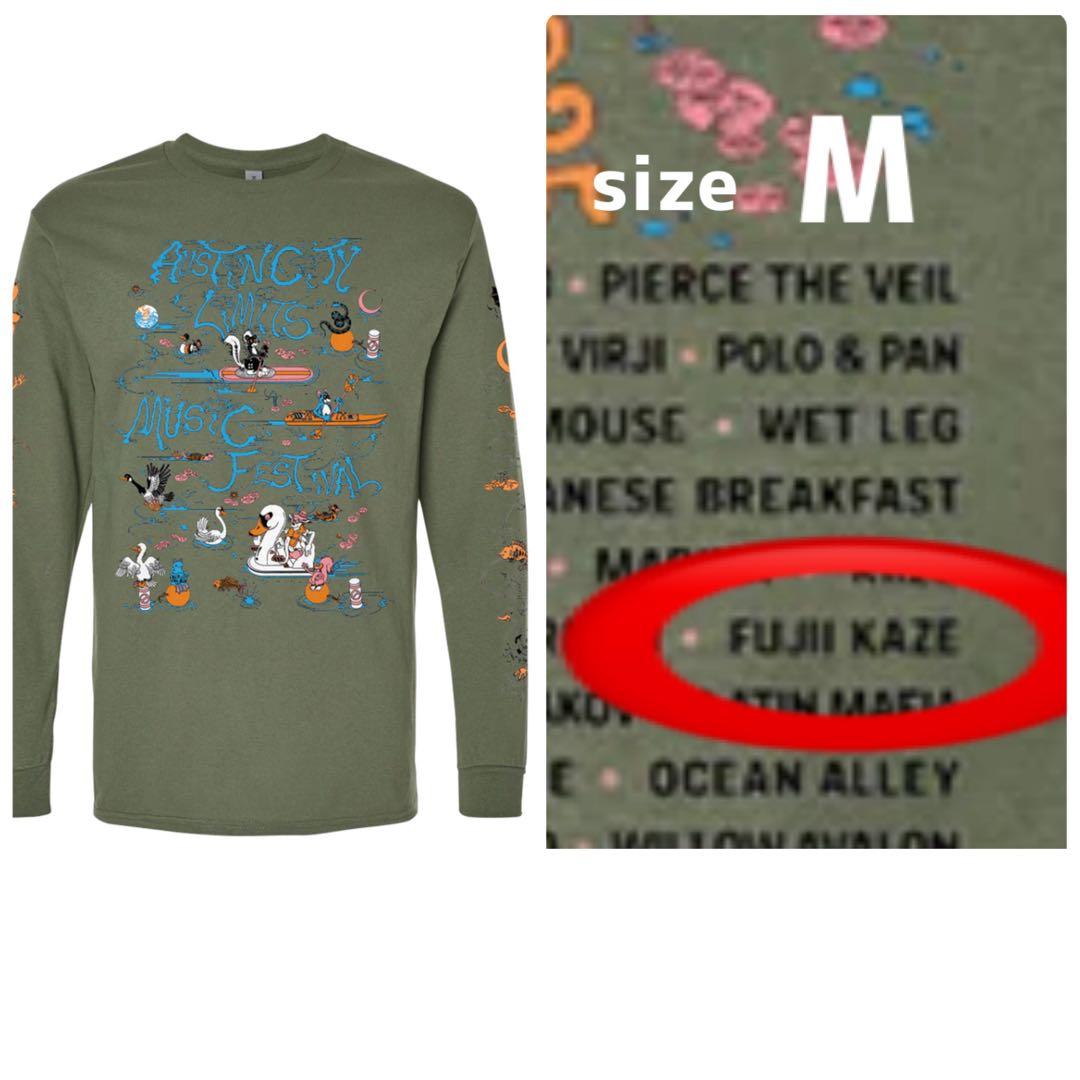 Mサイズ 正規品Austin City Limits2025 フェス藤井風　長袖