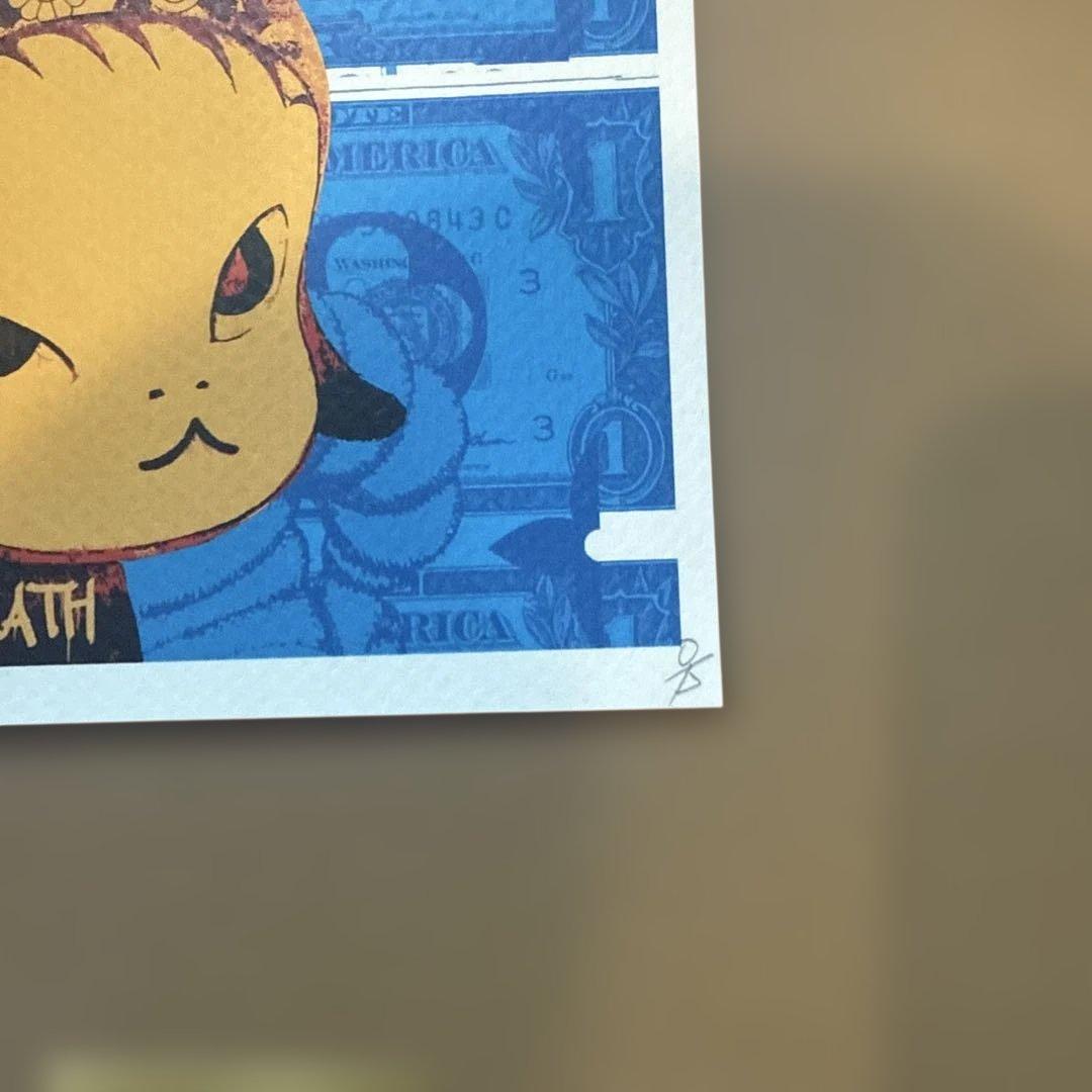 DEATH NYC 現代アートポスター　本物保証