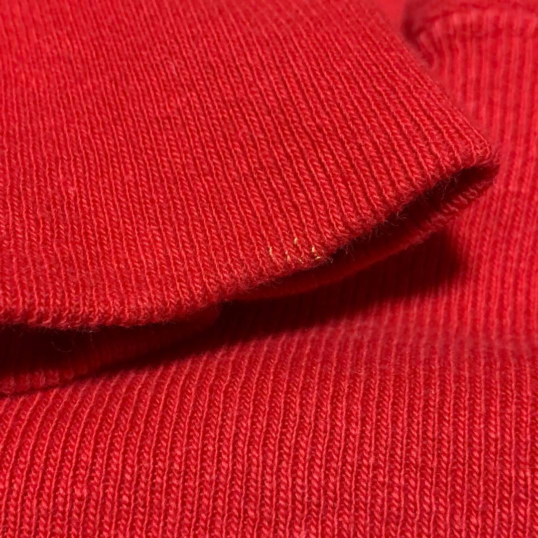 90s USA製 Champion リバースウィーブ スウェット　赤　dh56