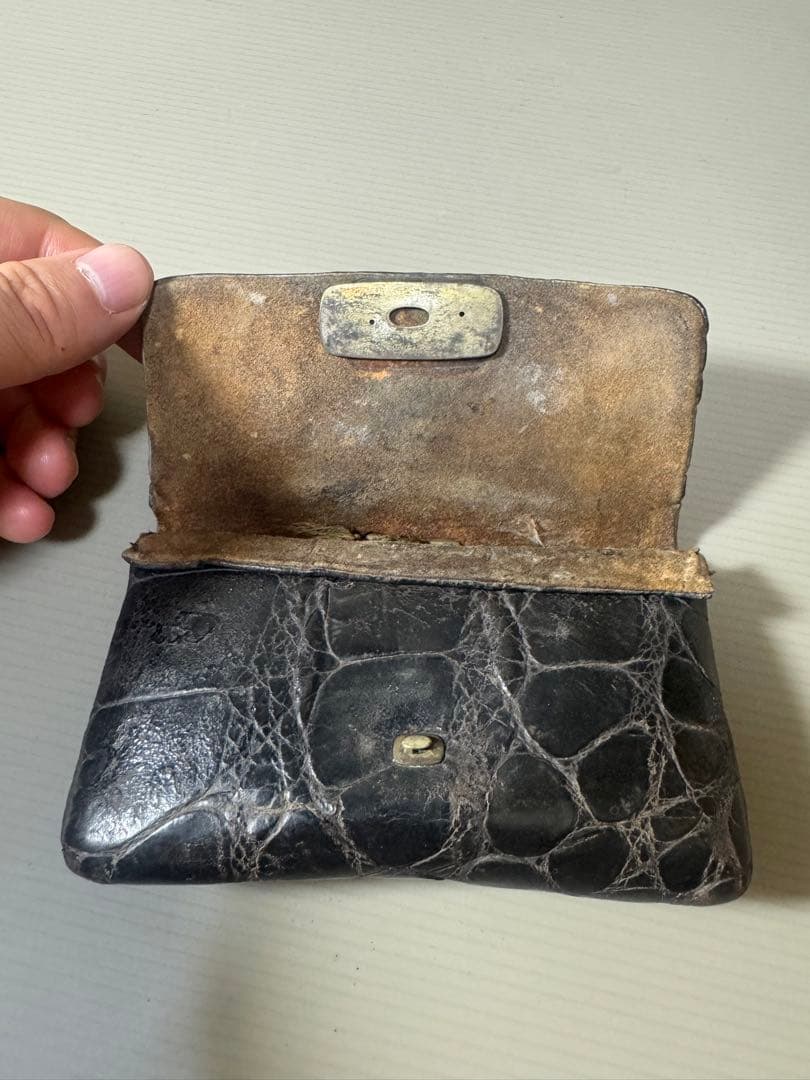 2125 骨董　瓢箪煙草入れ　提物　提げ物　時代物