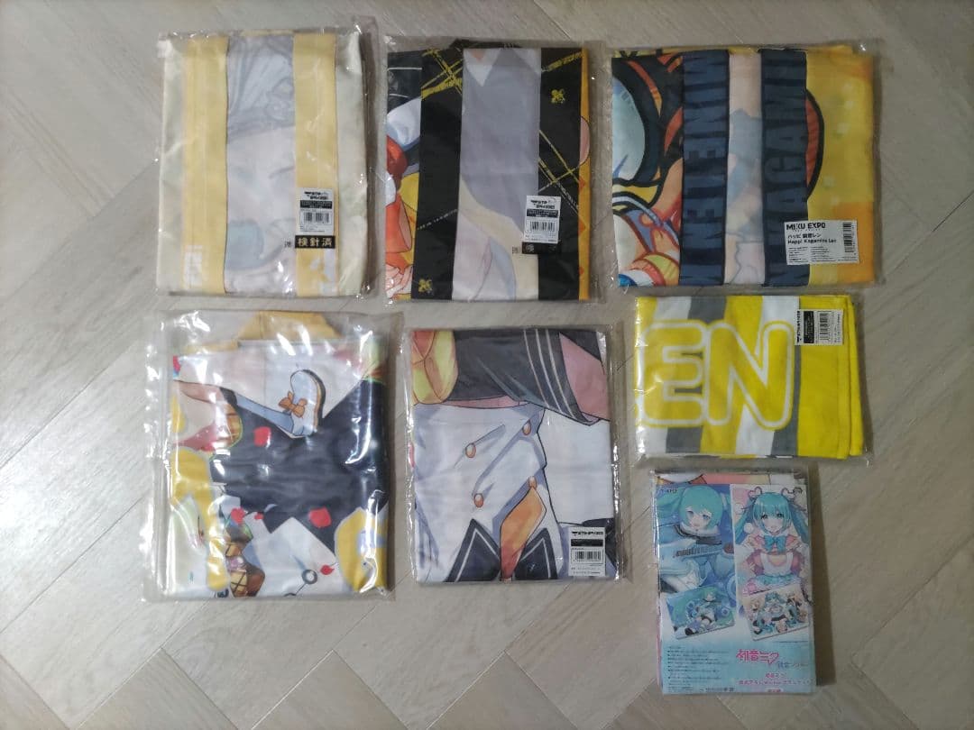 鏡音レン 法被 マフラータオル ブランケット