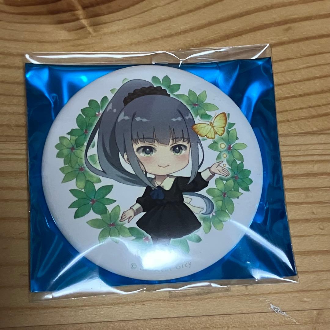 FLOWERS Innocent Grey 画展 缶バッジ 譲葉