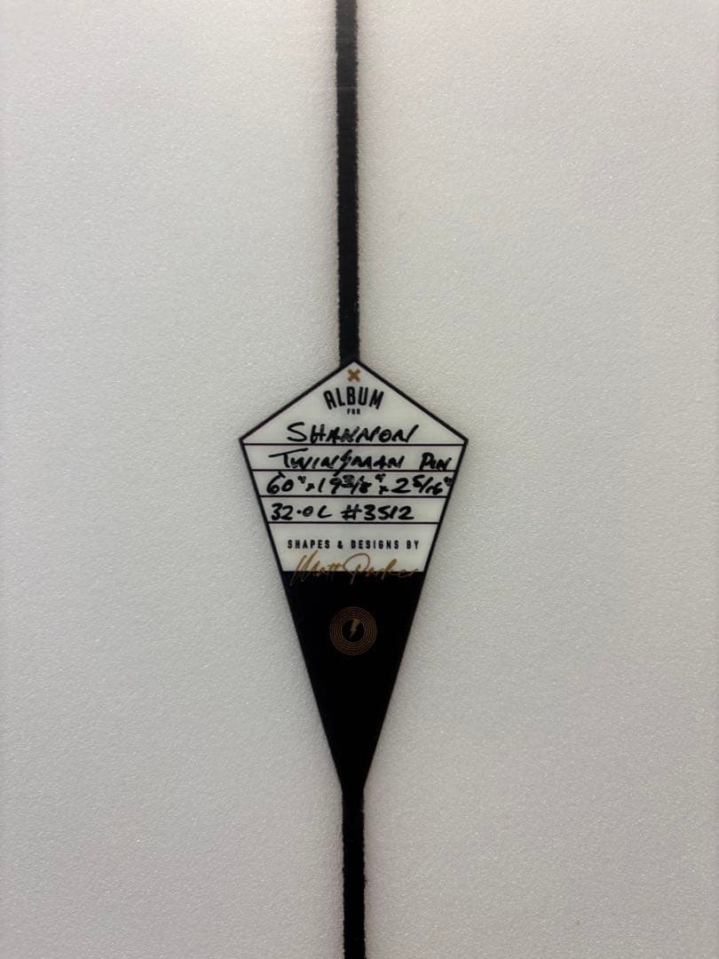 【大人気ツイン】Album Twinsman Pin 6.0ft