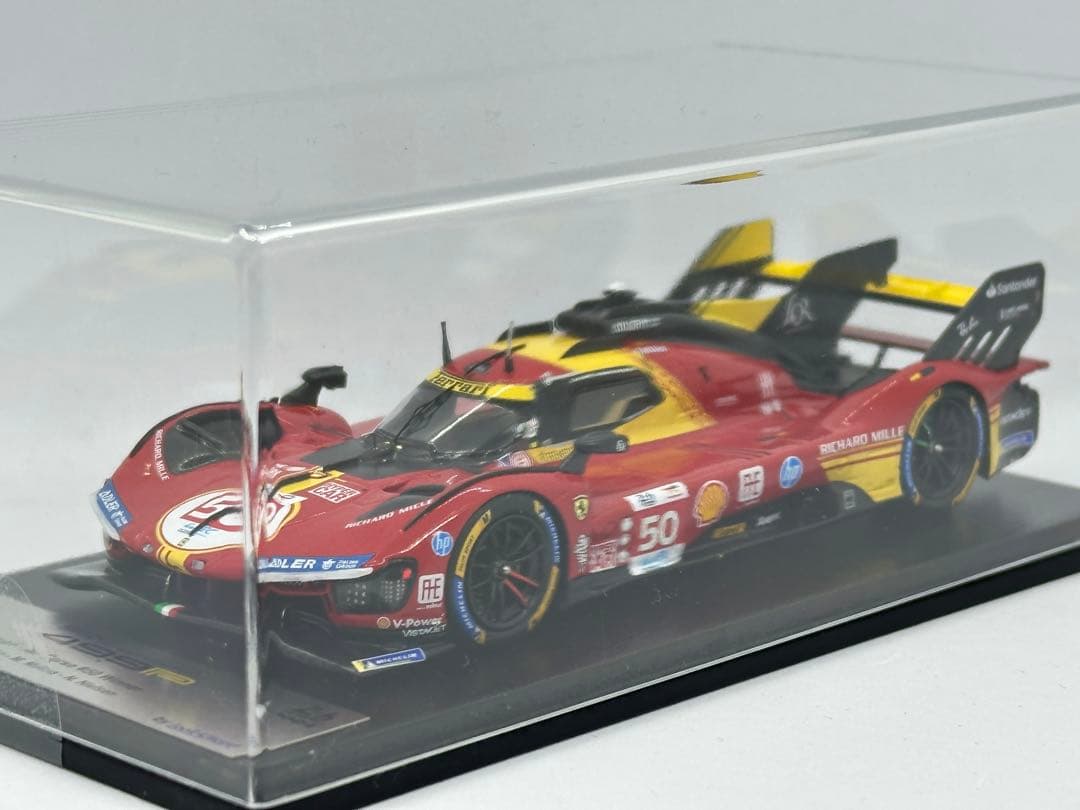 訳あり品 ルックスマート 1/43 フェラーリ 499P 2024 ルマン
