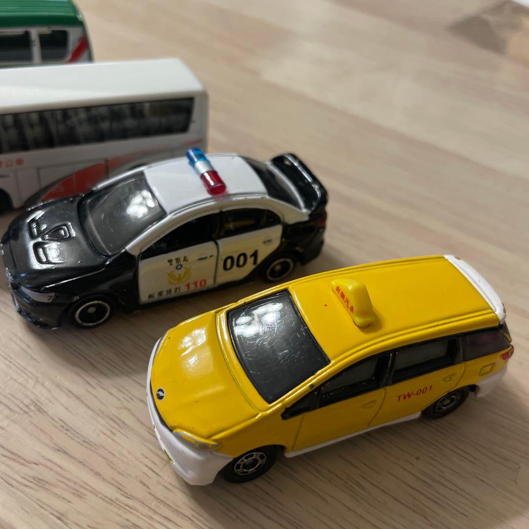 台湾限定トミカ 郵便車 高速バス パトカー タクシー