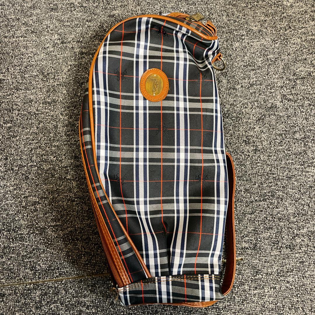 おまけ多数　希少 ダンロップ WINDSOR キャディバッグ レザー　クラシック