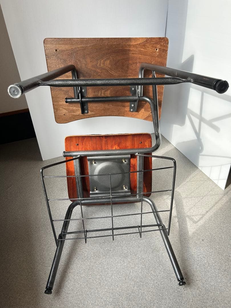 ドイツ　ヴィンテージ　FLOTOTTOフロトット デスク&チェア　学校　机　椅子