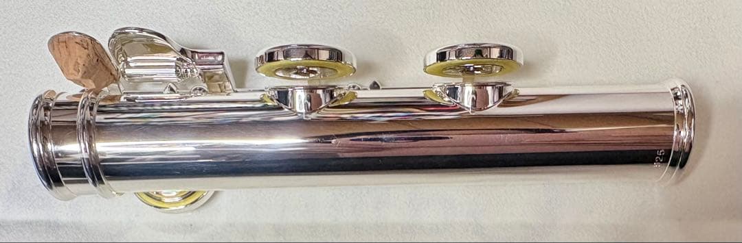 【希少品•極美品】アルタス フルートA10RE オフセットリングキイ 管体銀