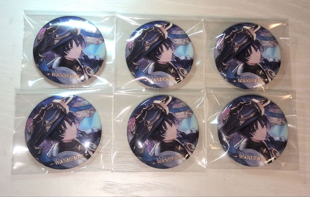放浪者 缶バッジ ×24 スカラマシュ 原神 バラ売り可