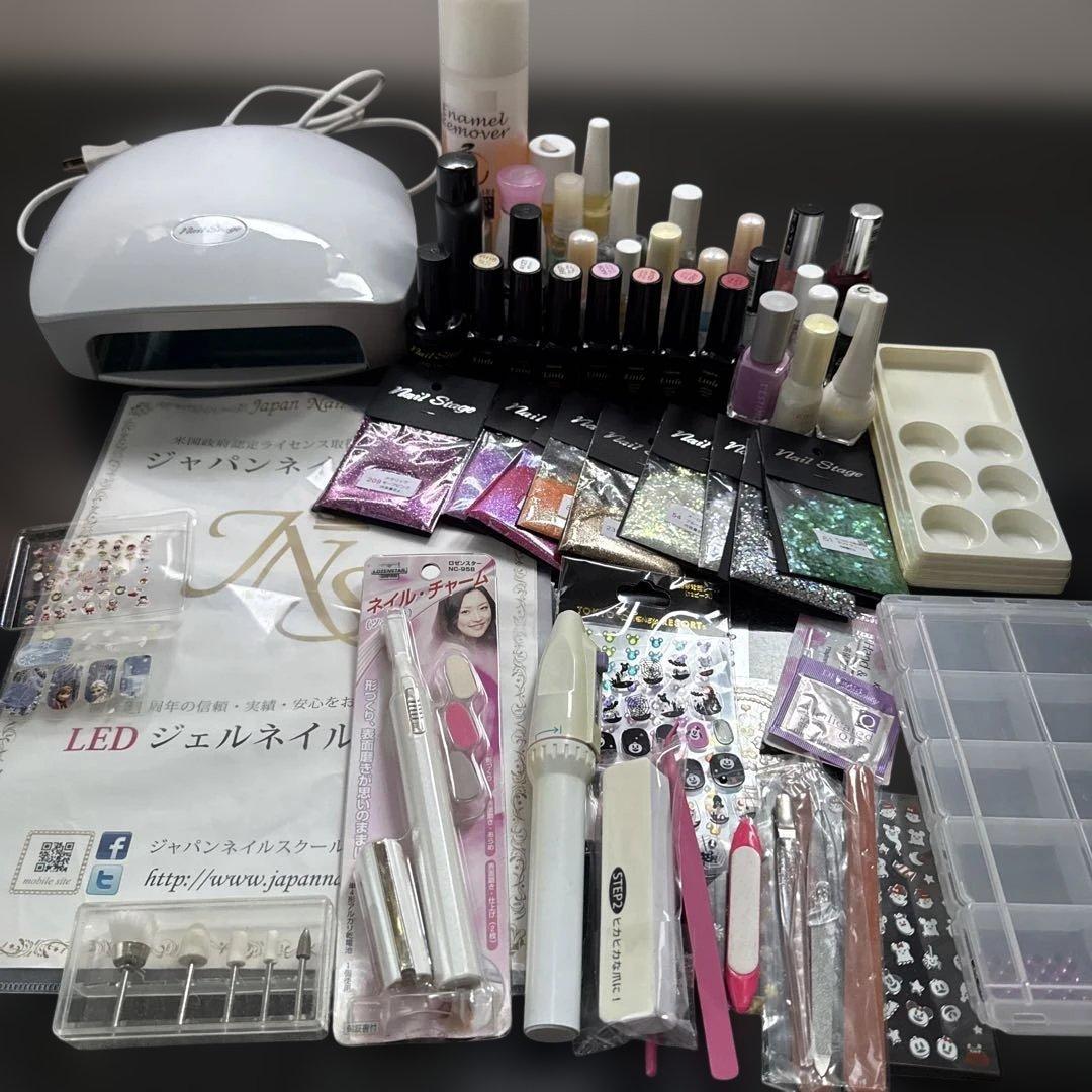 ♥️ネイルアートキット LEDランプ付き