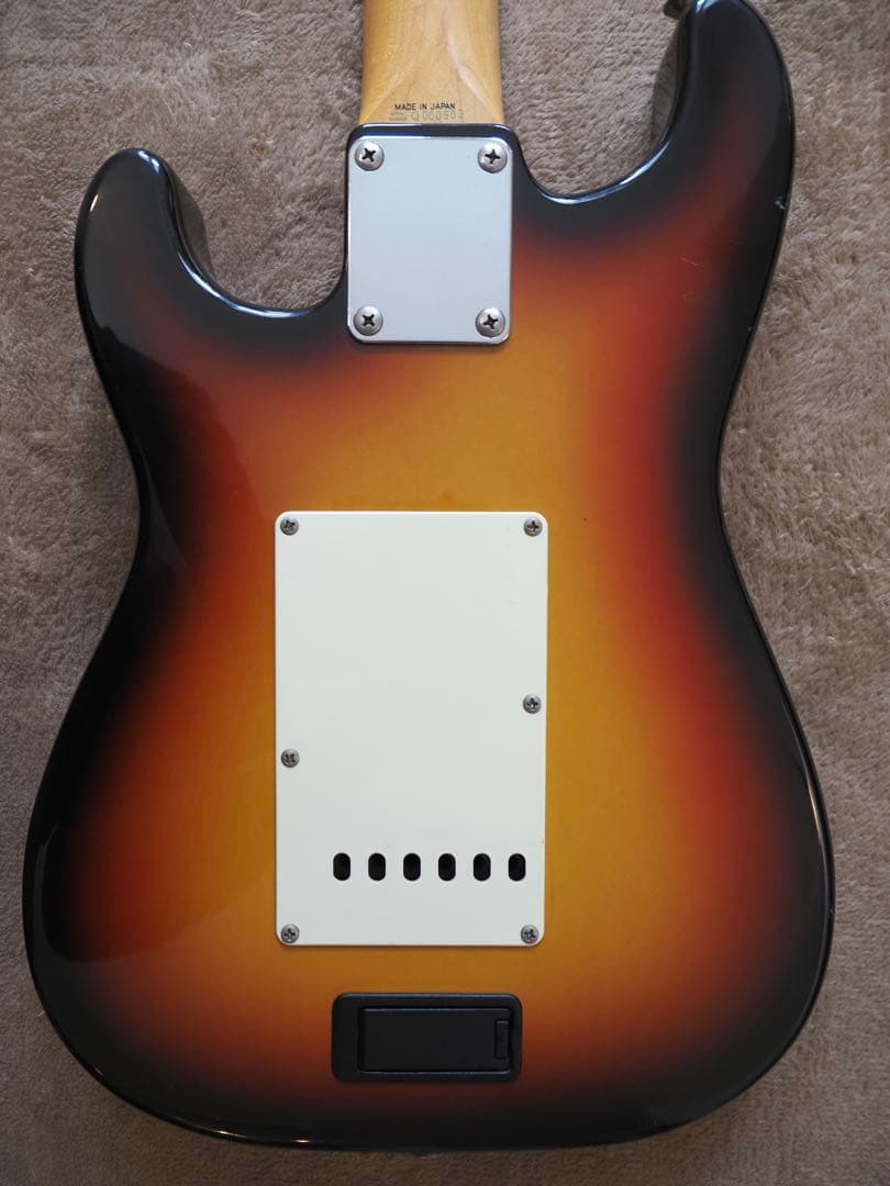 Fender Japan ST-CHAMP 前期型サンバーストアンプ内蔵ギター