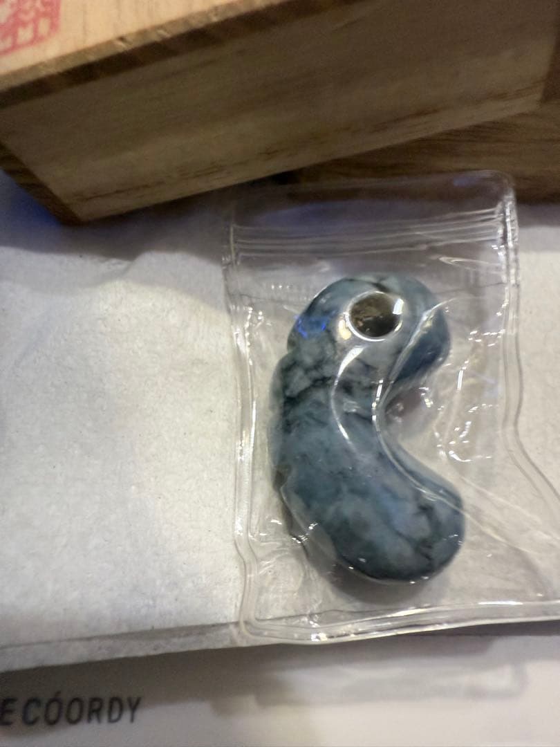 糸魚川翡翠‼️青翡翠‼️勾玉‼️希少‼️高品質‼️正規品‼️元枠 作‼️大18.1g‼️破格出品