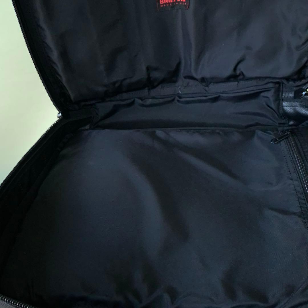 極美品 BEAMS PLUS別注 BRIEFING 3WAYバッグ 黒 米国製