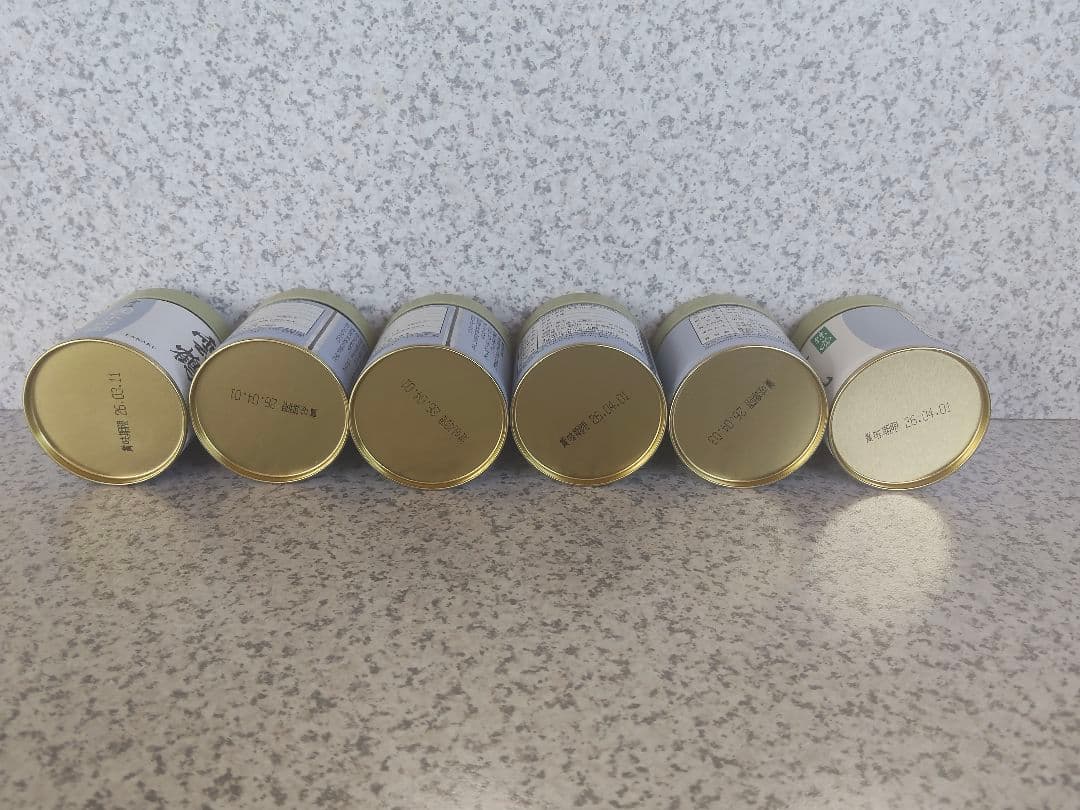 宇治 丸久小山園 抹茶 40g缶6缶【雲鶴、金輪、又玄、千木の白、五十鈴、青嵐】