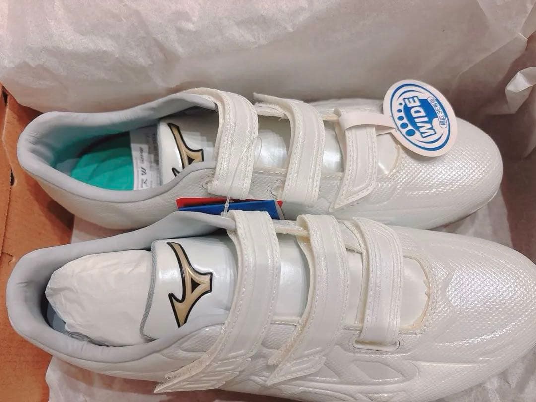 【新品】MIZUNO 野球スパイク27cmライトレボエリートワイド BLT CK