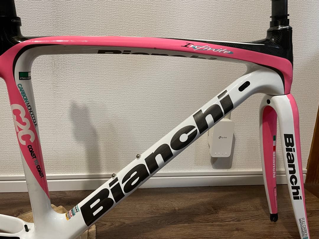 鹿*ん様 Bianchi Infinito ロードバイクフレーム 【カーボンフレ