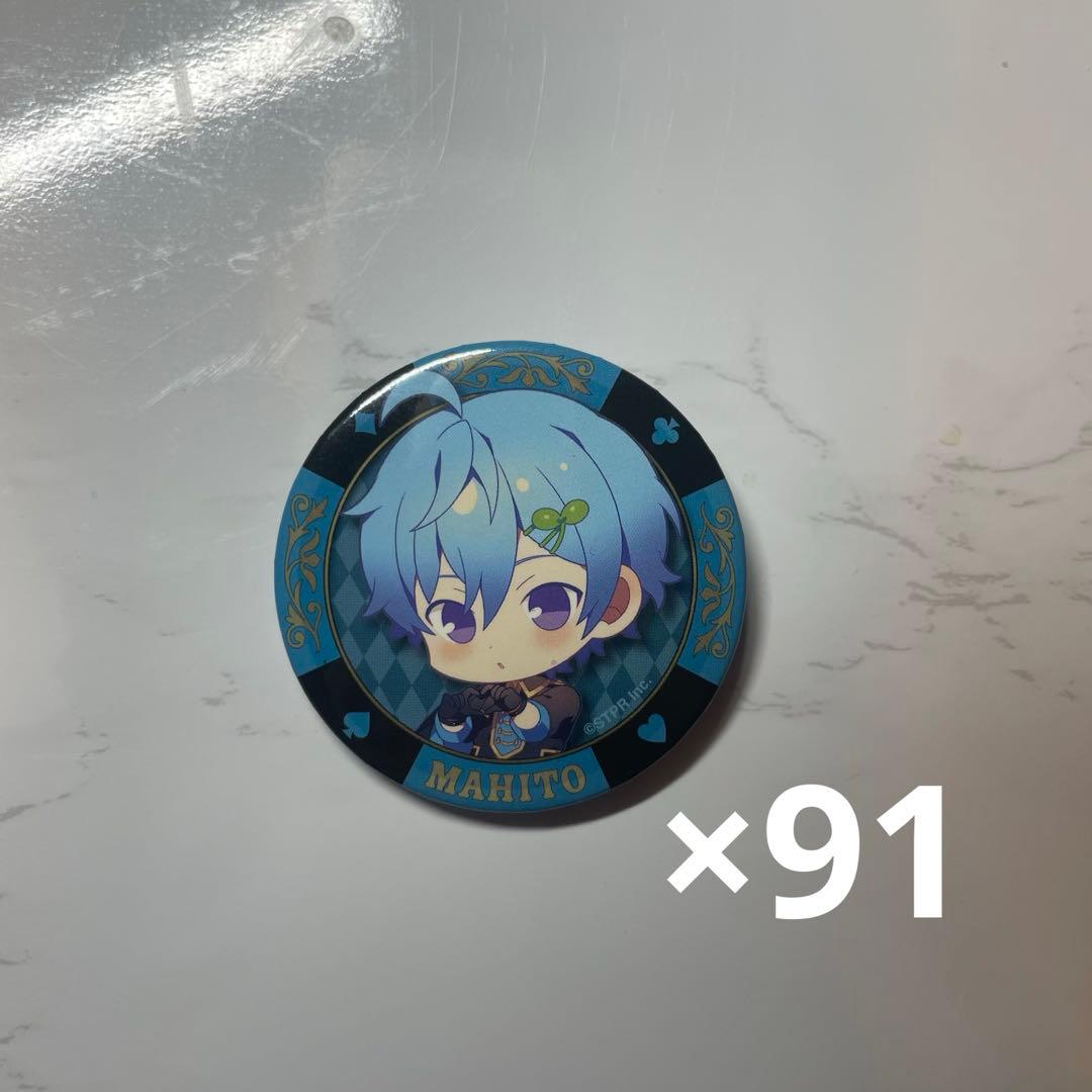 騎士A まひとくん 缶バ