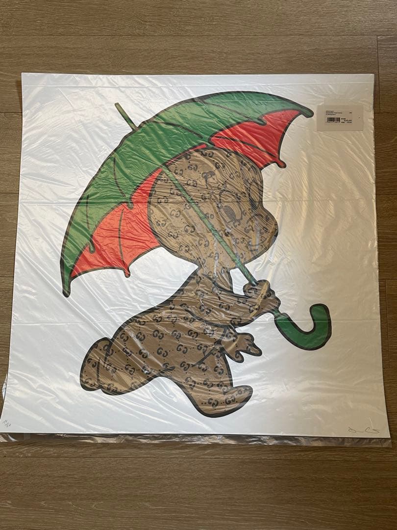 版画 Trevor Andrew It's Rainning Gucci