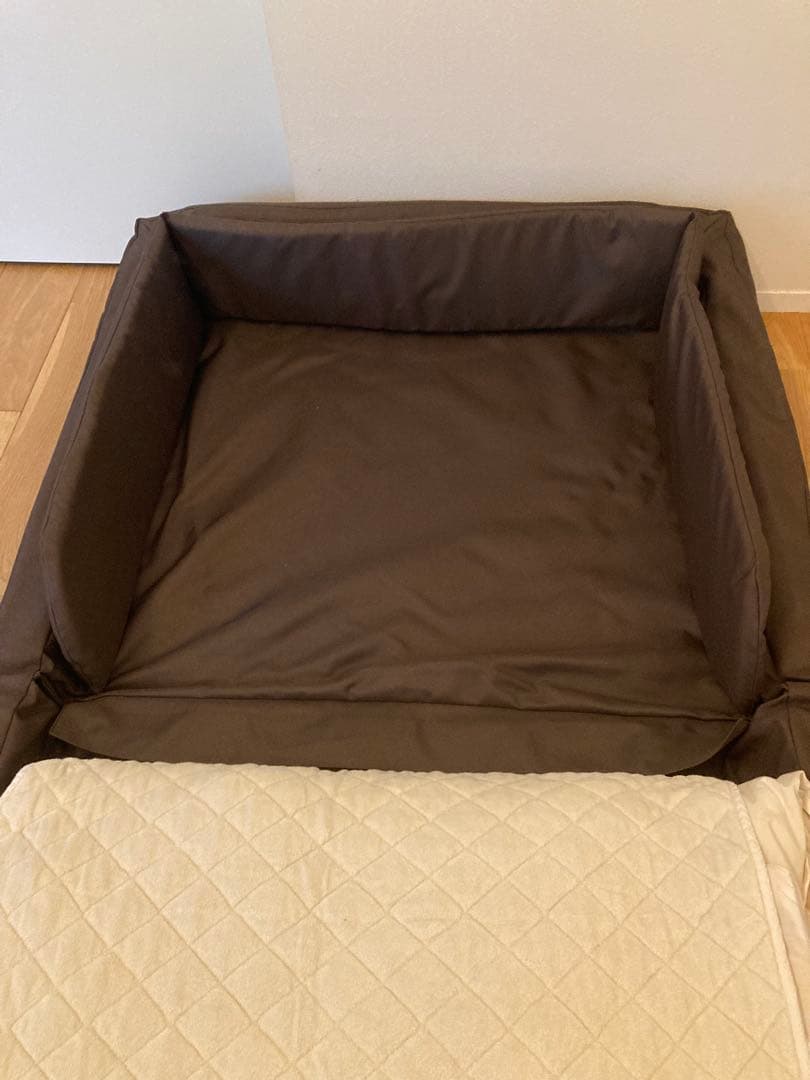 farska コンパクトベッド ラージサイズ　ブラウン