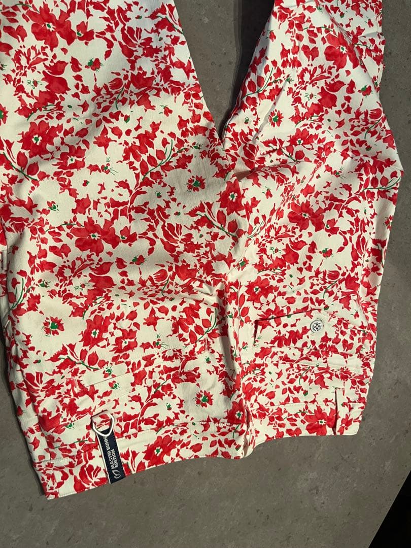 新品未使用タグ付き　MASTER BUNNY EDITION 花柄パンツ