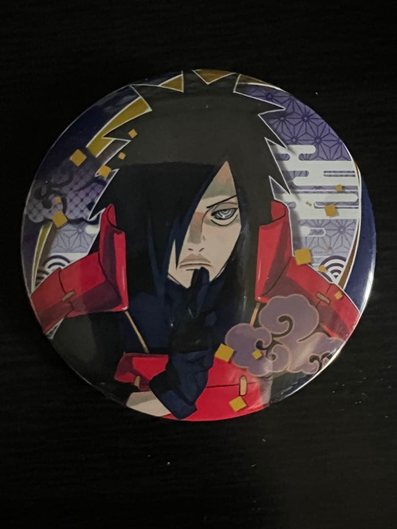 NARUTO 歌舞伎 缶バッジ うちはマダラ