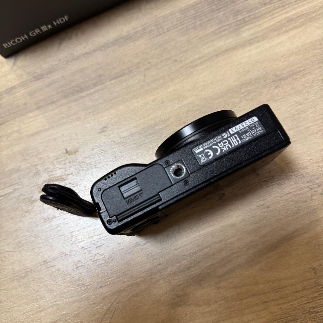 美品 リコー RICOH GR IIIx HDF 3年保証