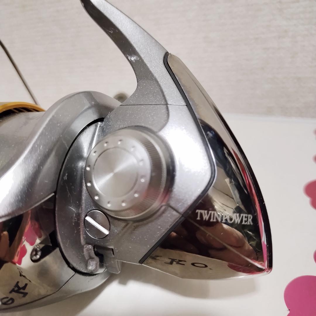 【美品】シマノ SD74H スピニングリール ツインパワーMG 4000