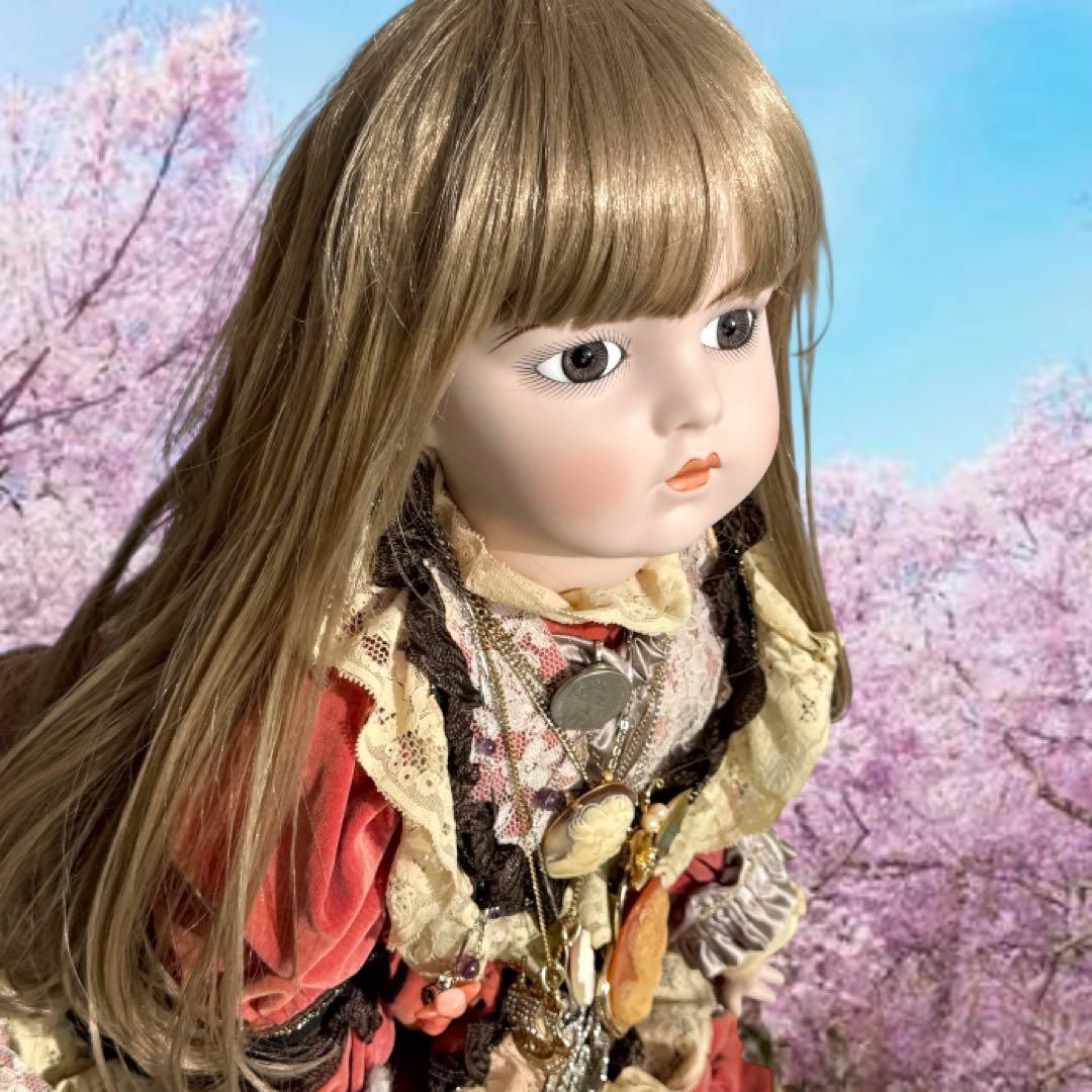 user_a792b3c9 ビスクドール ブリュ ジュン 証明書付き 桜色