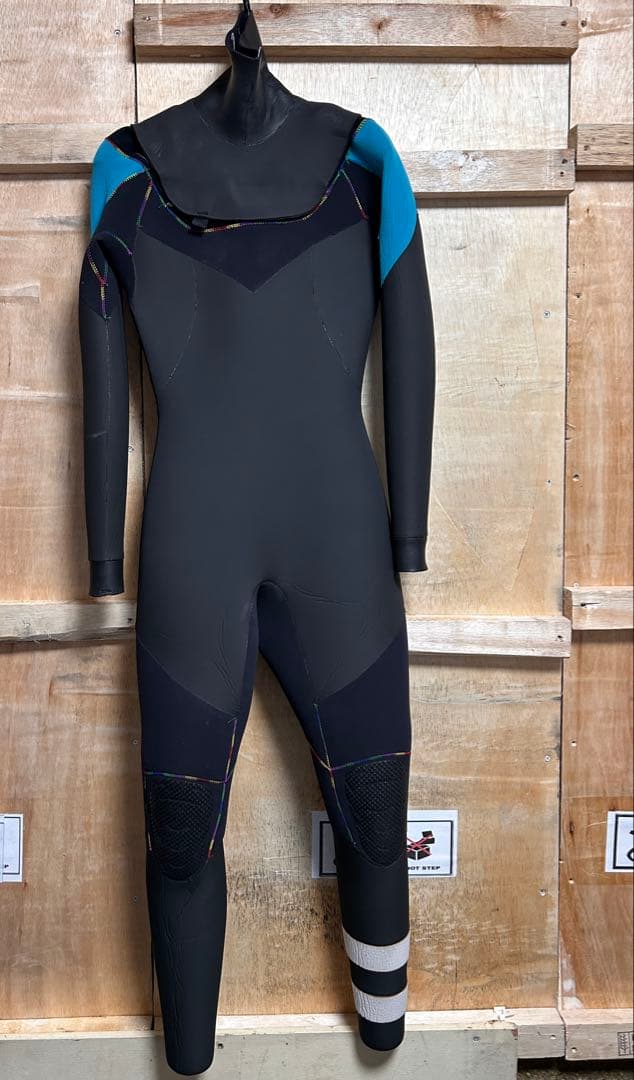 セミドライウェットスーツ　ダブルフラップ　女性用　レディース