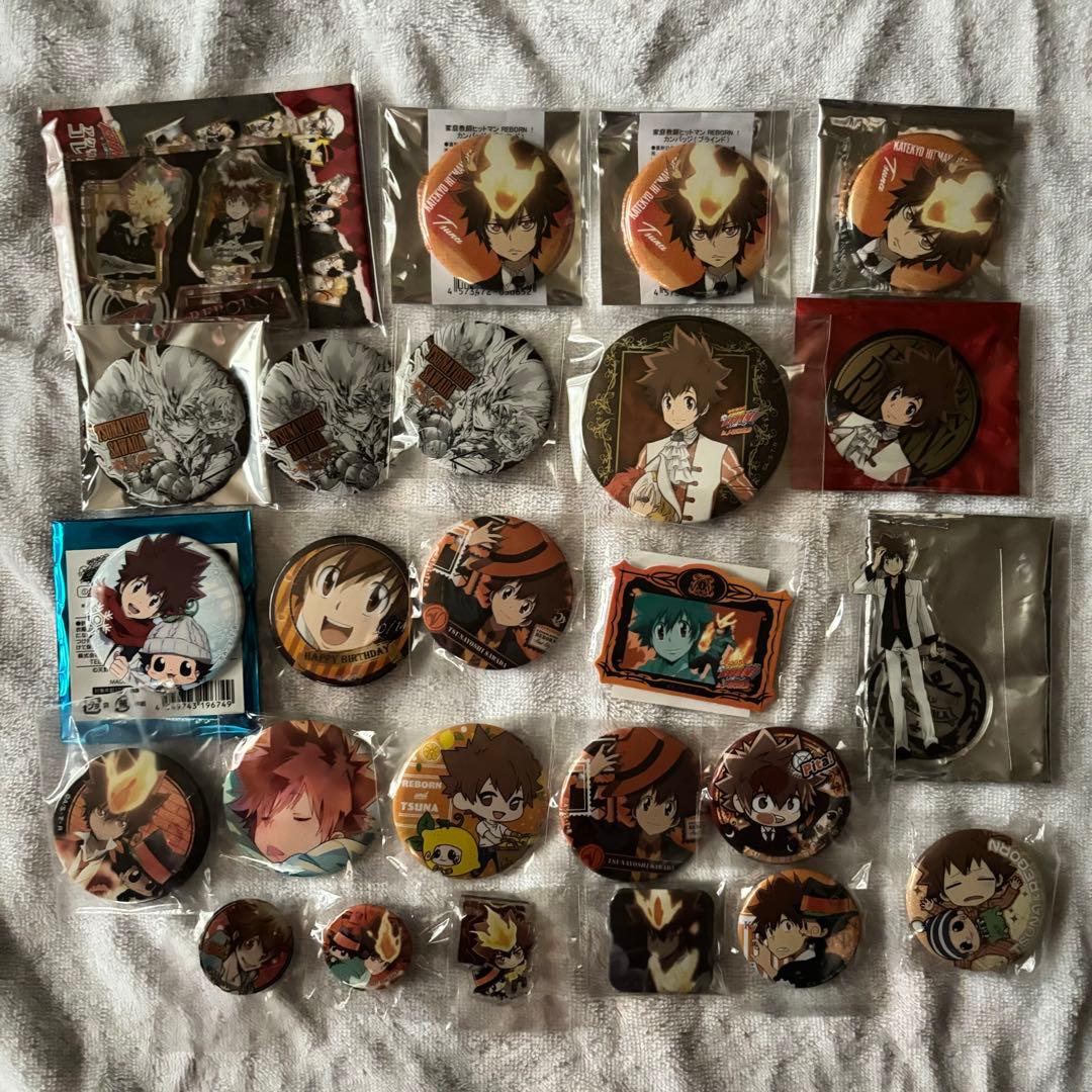 沢田綱吉 缶バッジセット