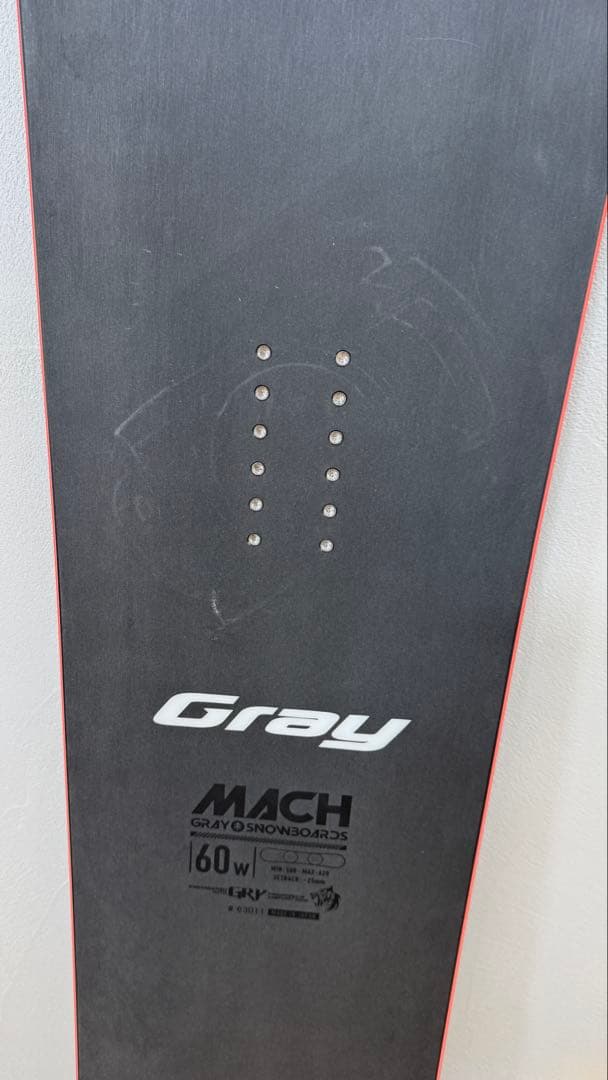 【レア】GRAY MACH 60w 24-25 使用2h極美品 シンダード最終