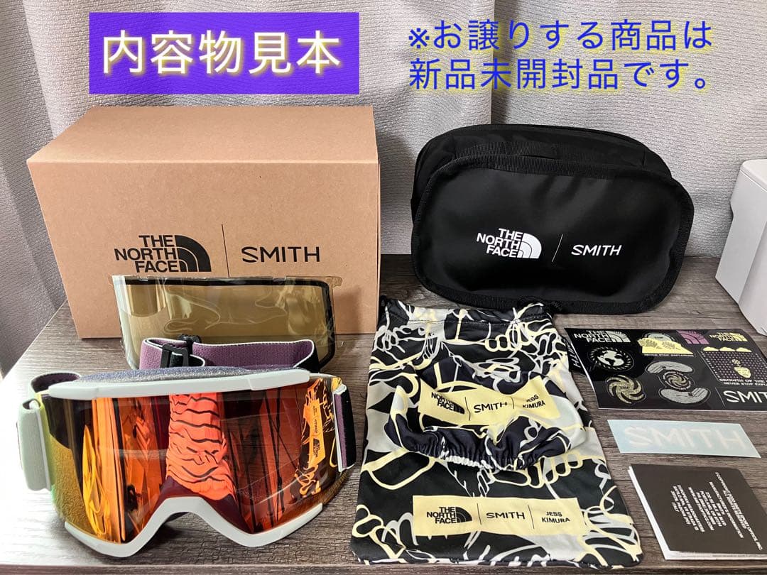 SMITH × TNF スミス SQUAD XL ノースフェイス ゴーグル 調光