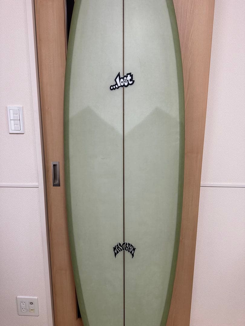 lostメイヘム・サーフボードミッドレングス・グライドラ
