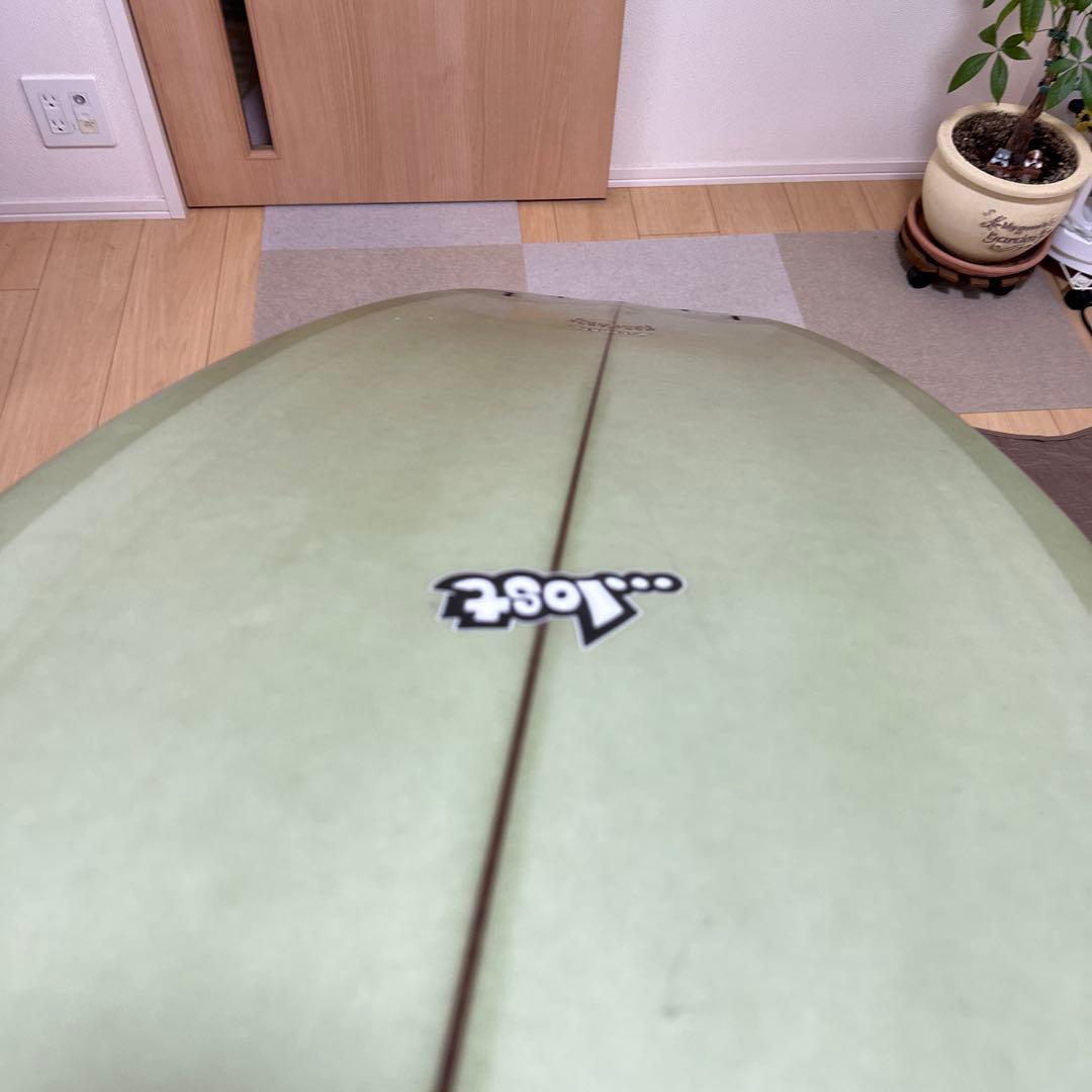 lostメイヘム・サーフボードミッドレングス・グライドラ