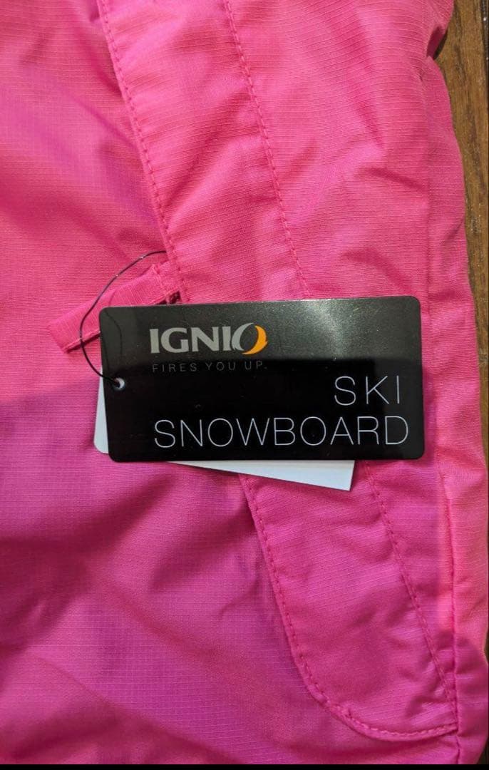 IGNIO スキーウェア 女性用 ピンク/ブラウン