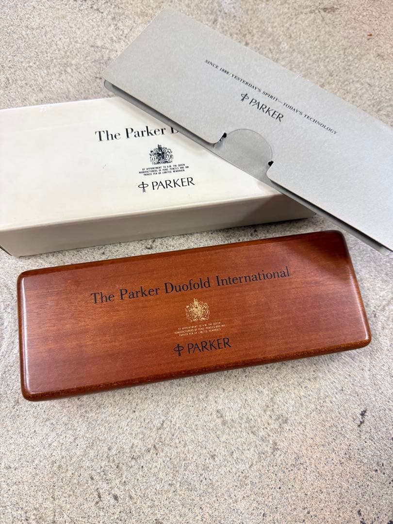 希少 PARKER パーカー 万年筆 DUOFOLD デュオフォールド 18K