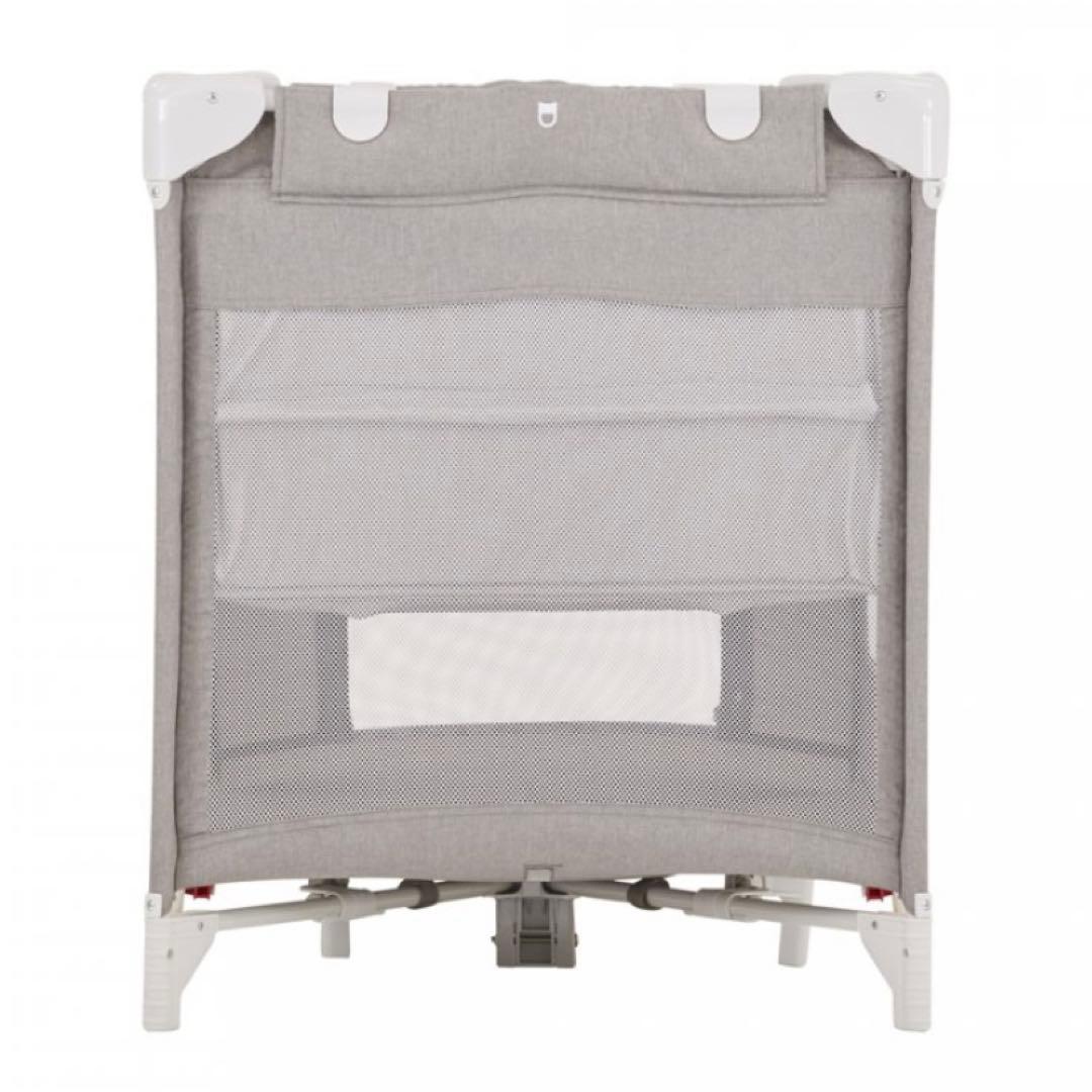 美品 KATOJI カトージ ポータブルベビーベッド おむつ替えテーブル付