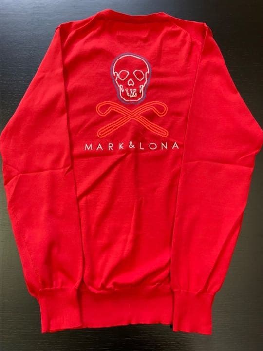 マークアンドロナ ゴルフ　メンズ薄手セーター