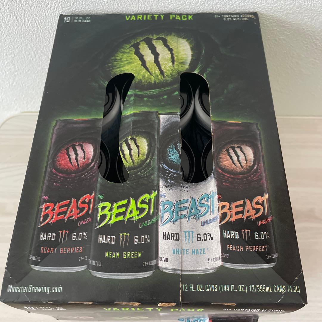 Monster Energy The BEAST アルコール6% 4種類12本
