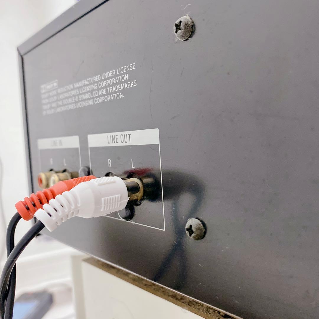 【希少】 SONY TC-K555ESR 名機 3ヘッド 高級 カセットデッキ