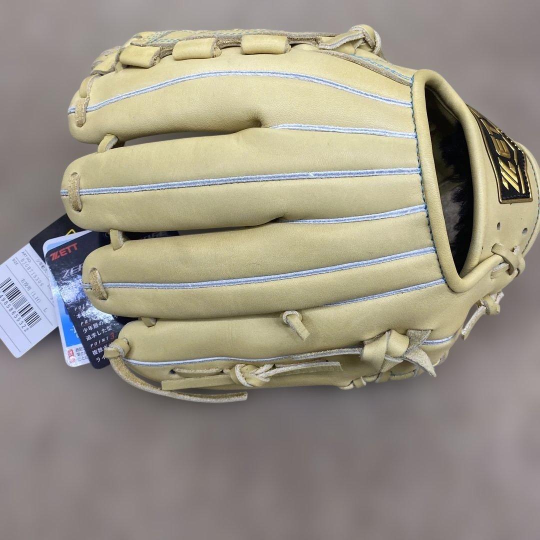 ZETT ZERO ONE STAGE 少年軟式 パステルブラウン　源田