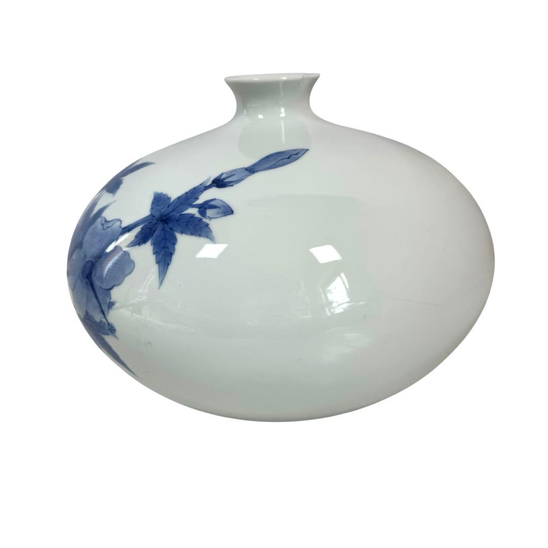 井上萬二　壺　有田焼　人間国宝